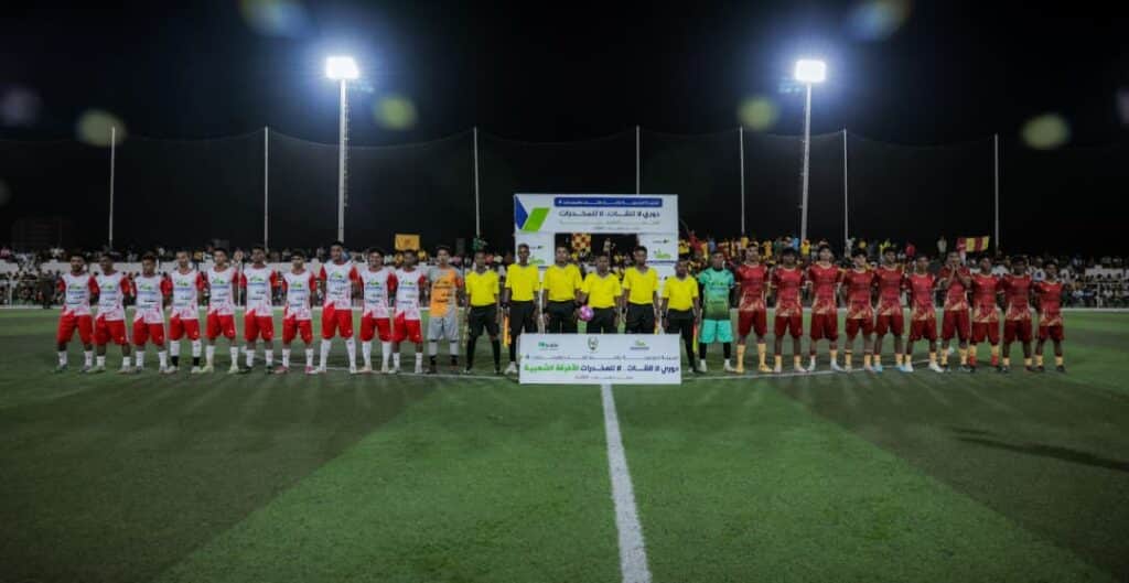 فريق تضامن المحط بطلاً لدوري "لا للقات لا للمخدرات" بالمكلا